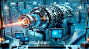Compact laser particle accelerator system by TAU Systems