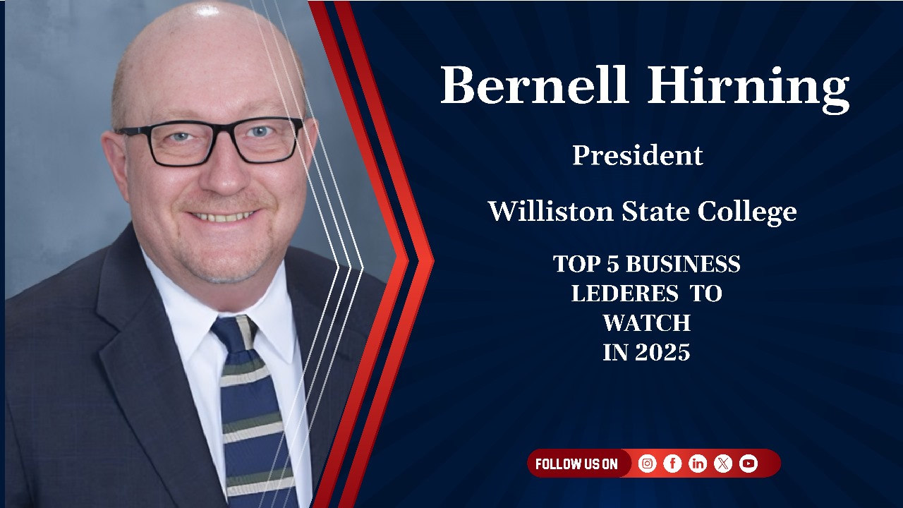 Dr. Bernell Hirning, President of Williston State College