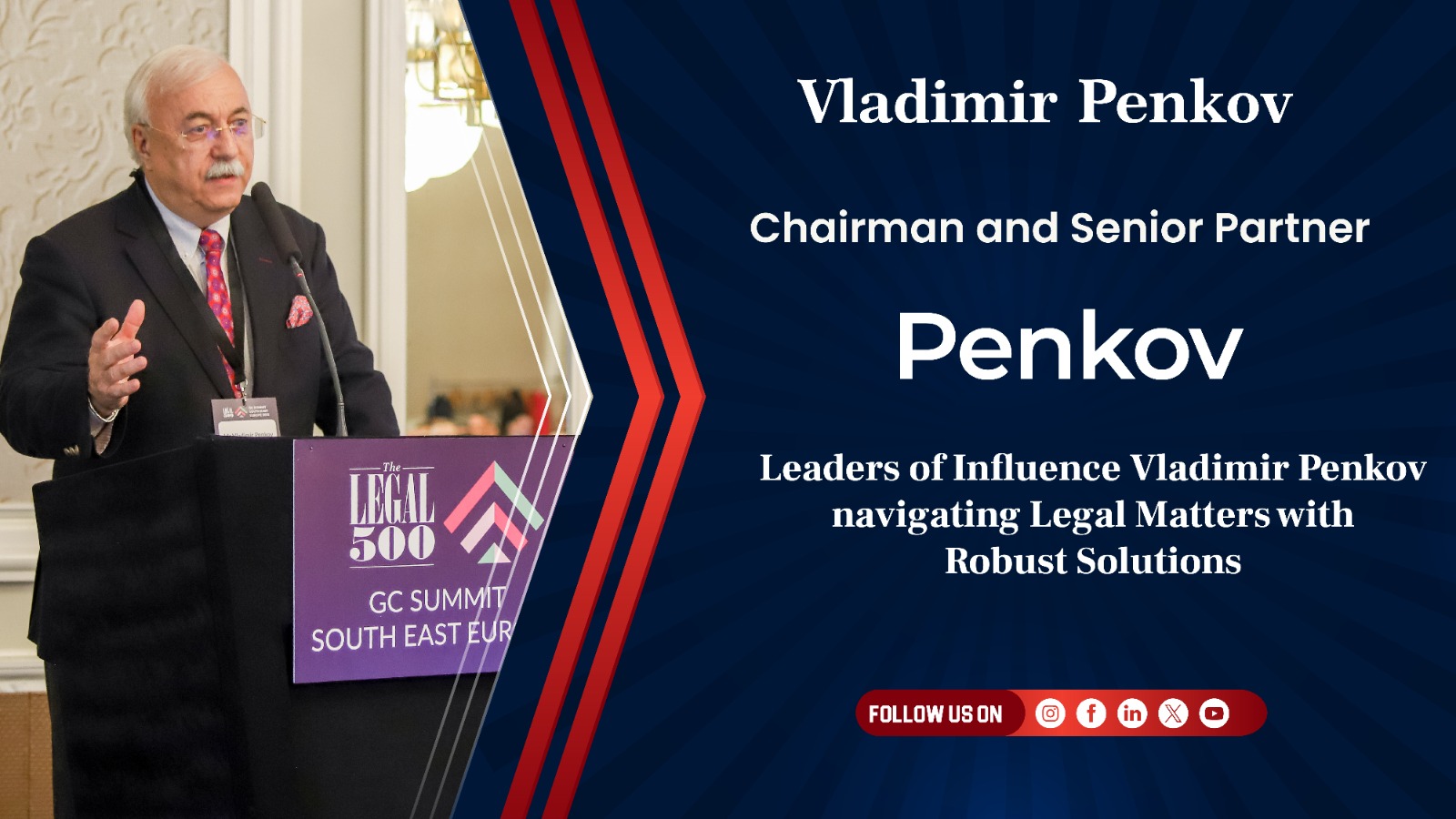 Read more about the article LEADERS OF INFLUENCEVLADIMIR PENKOVNAVIGATING